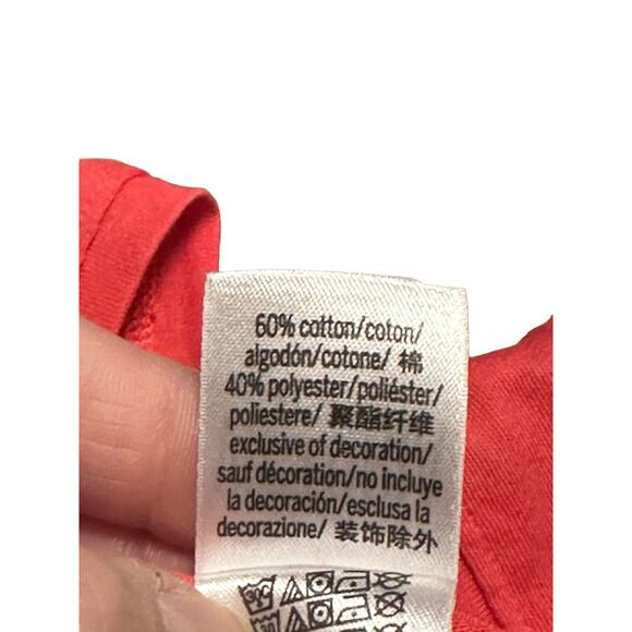 Victoria Sport Pink Activewear Tank Top Size Small Back Cut Outs - Picture 3 of 7